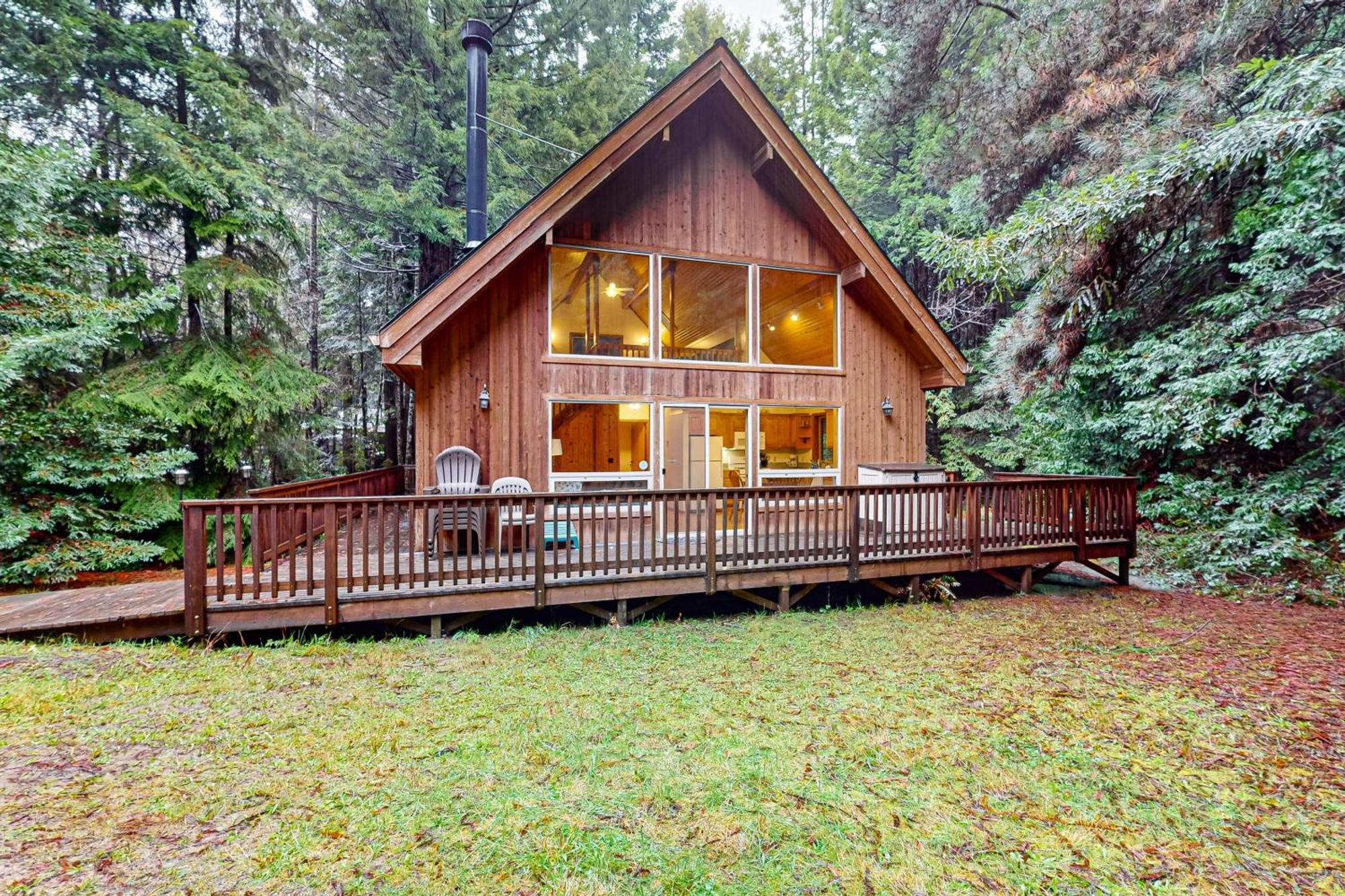 Вілла Redwood Rest Мендосіно Екстер'єр фото