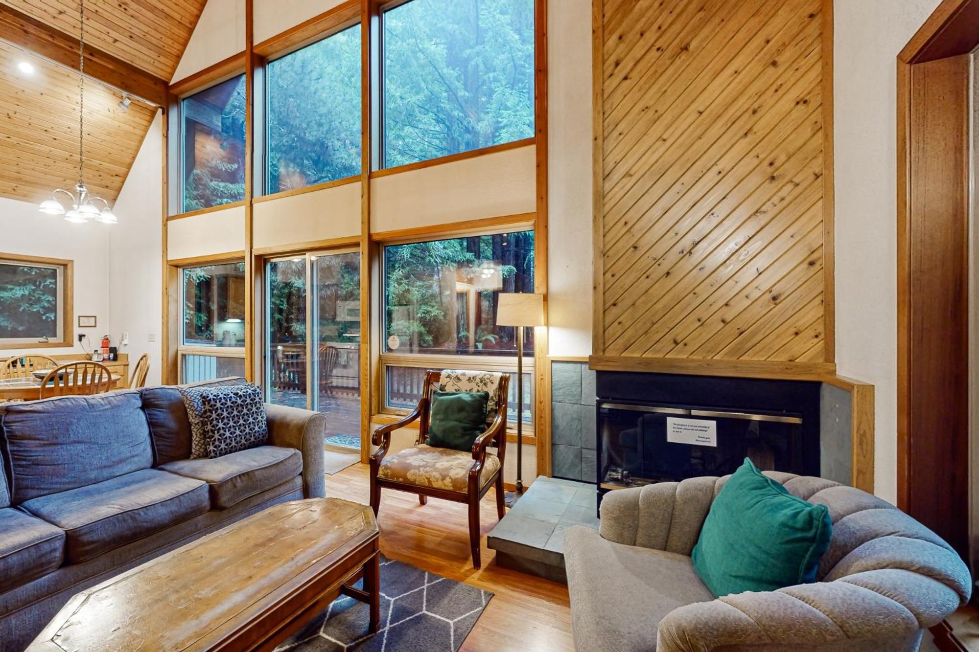 Вілла Redwood Rest Мендосіно Екстер'єр фото